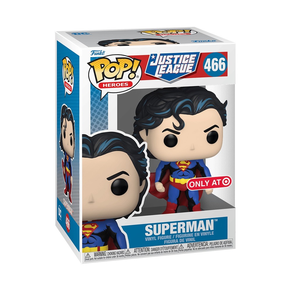 Funko Pop Superman DC Universe Target Exclusive 466 Vinyl Figure Justice League
